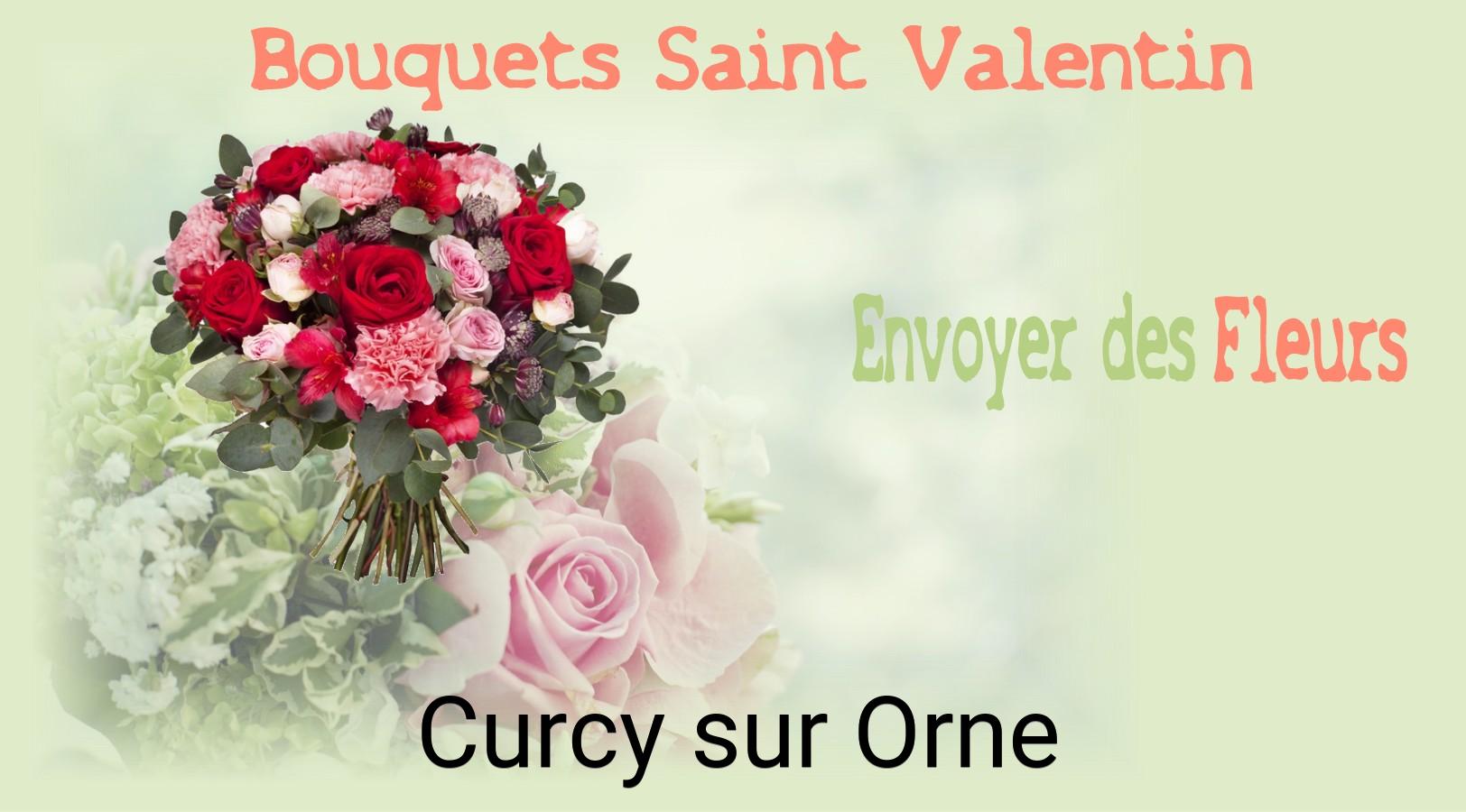 Roses de Saint-Valentin livrées à Curcy-sur-Orne